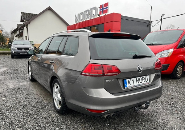 Volkswagen Golf cena 46900 przebieg: 213943, rok produkcji 2014 z Iłża małe 436